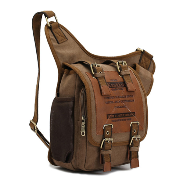 Mens Retro Canvas Travel Shoulder Bags Messenger Bag